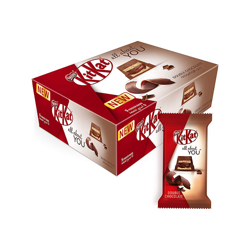 Kitkat 5F Senses Double Chocolate Wafer 43Gx12
