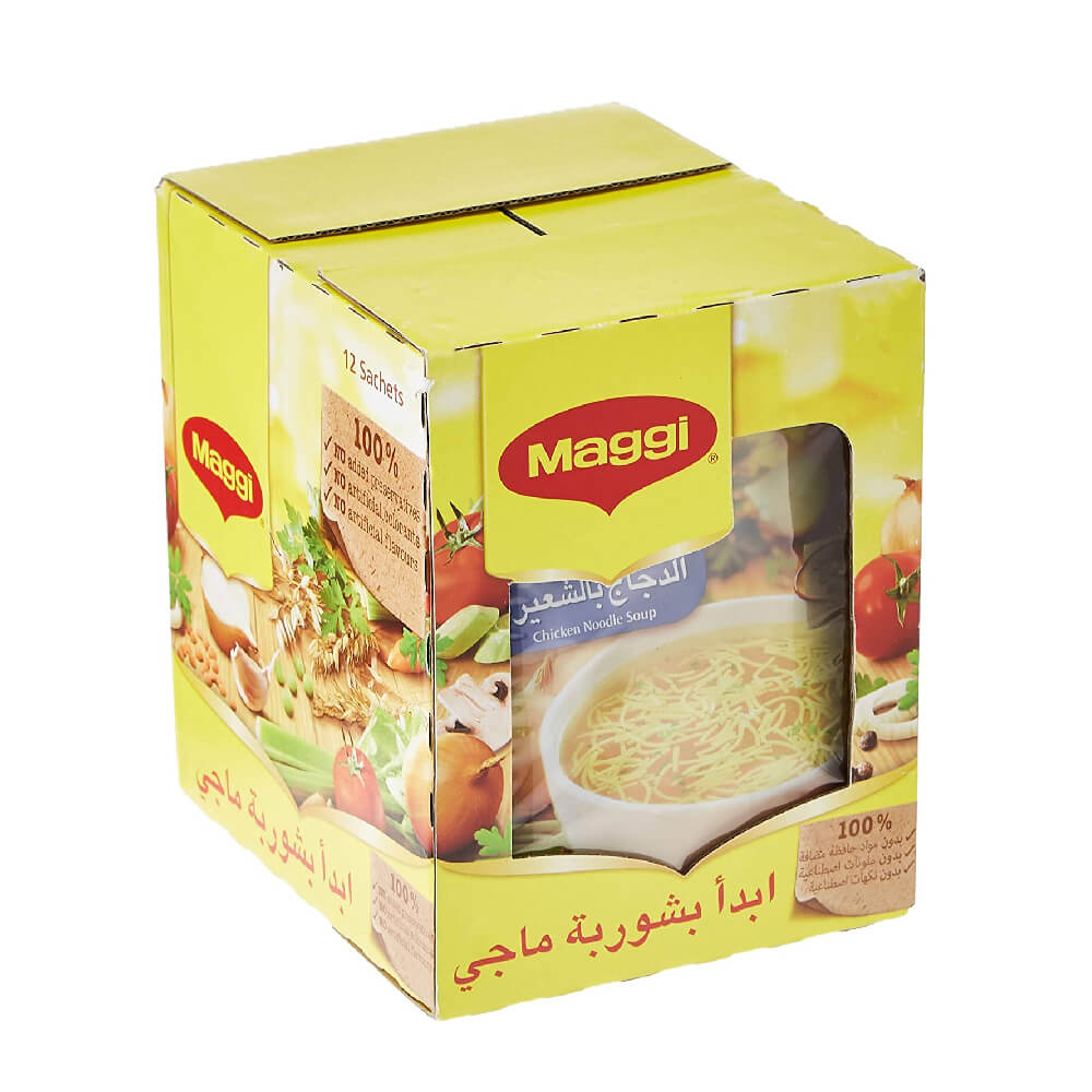 Maggi Soup Chicken Noodle 12x60gm