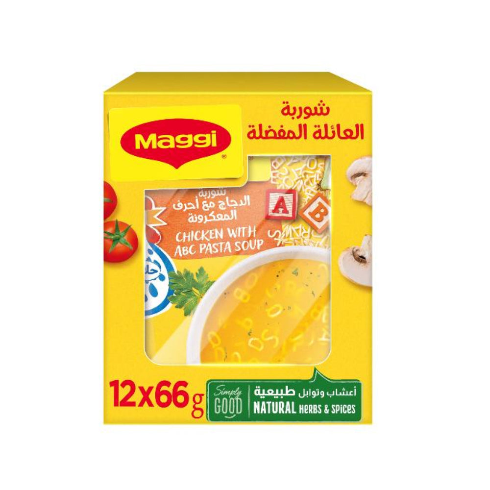 Maggi Soup Chicken Abc 12x66gm