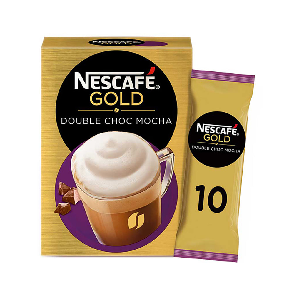 Nescafe Gold Double Choco Mocha Coffee 23Gx10s