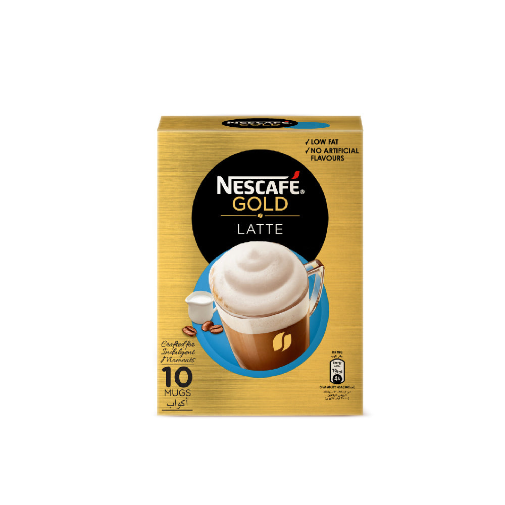 Nescafe Gold Latte Coffee Mix 19.5Gx10s