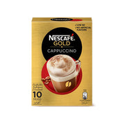 Nescafe Gold Cappuccino Coffee Mix Sachet 17Gx10s