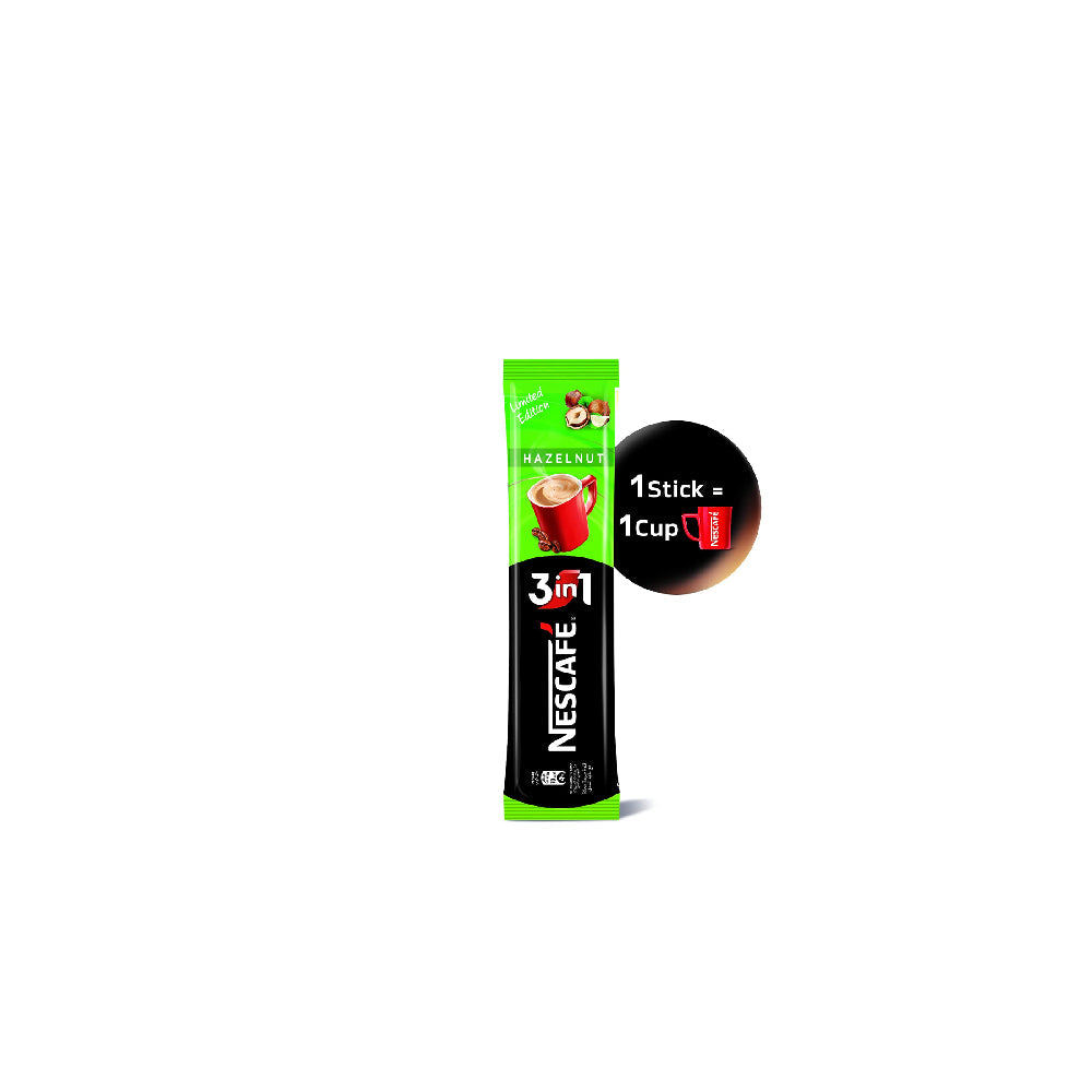 Nescafe 3in1 Inst Coffee Hazelnut Stick 17G