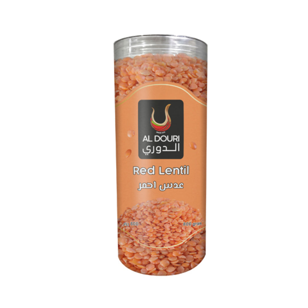 Al Douri Red Lentil Can 800gm