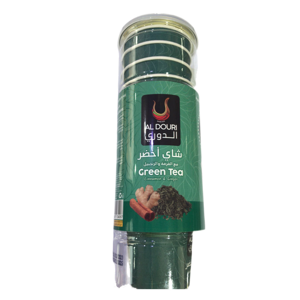 Al Douri Green Tea, Cinnamon And Ginger Drink 10x2gm