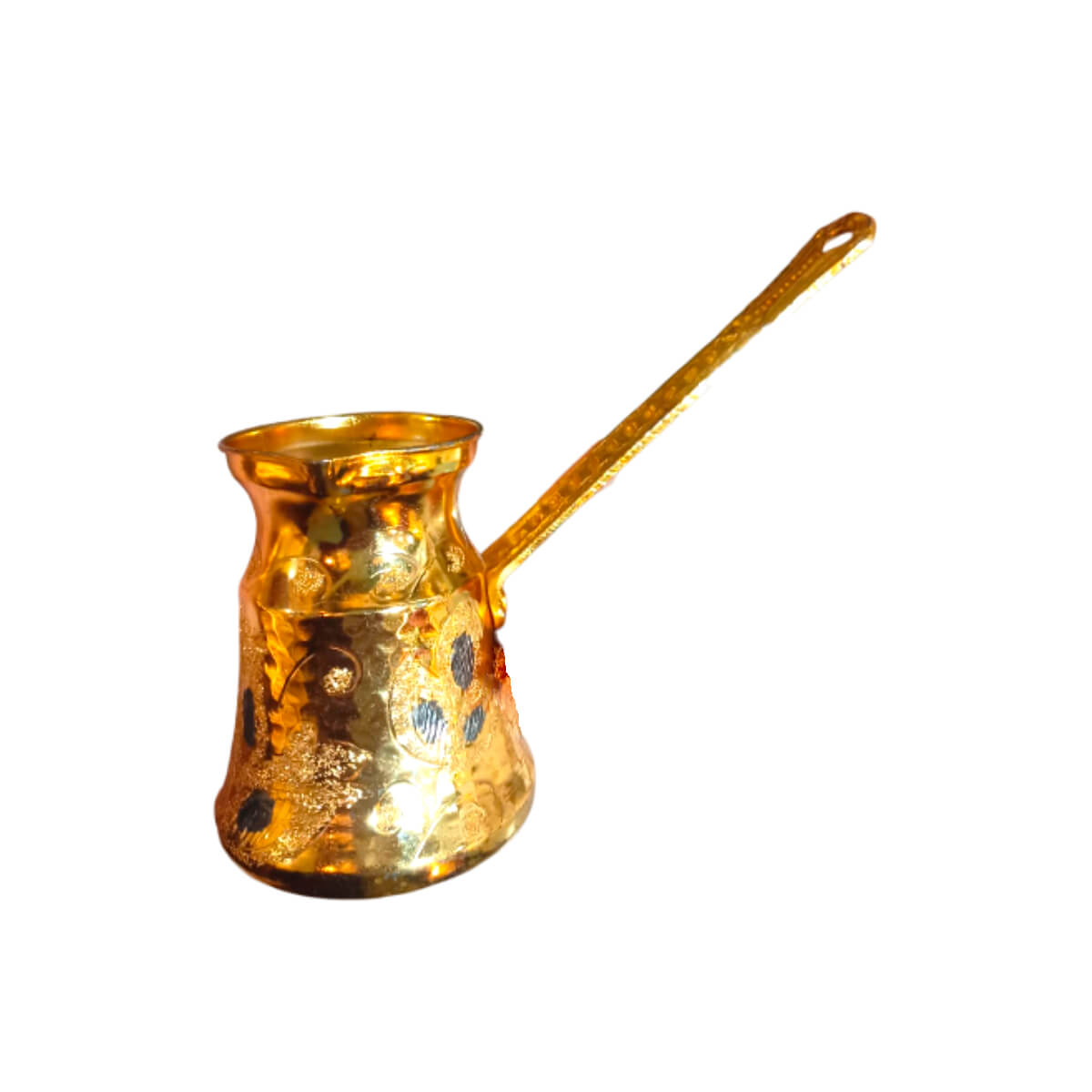 Al Douri Coffee Pot Egyptian Laser Gold Size 3
