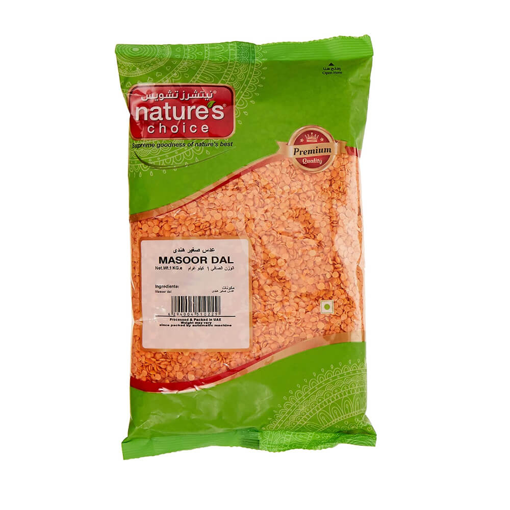 Natures Choice Masoor Dal 1Kg