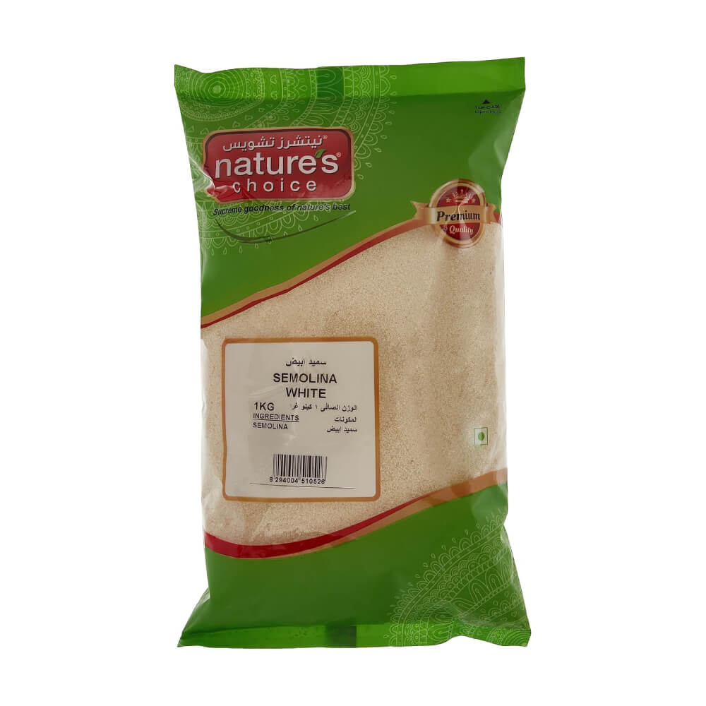 Natures Choice Semolina Suji White 1Kg