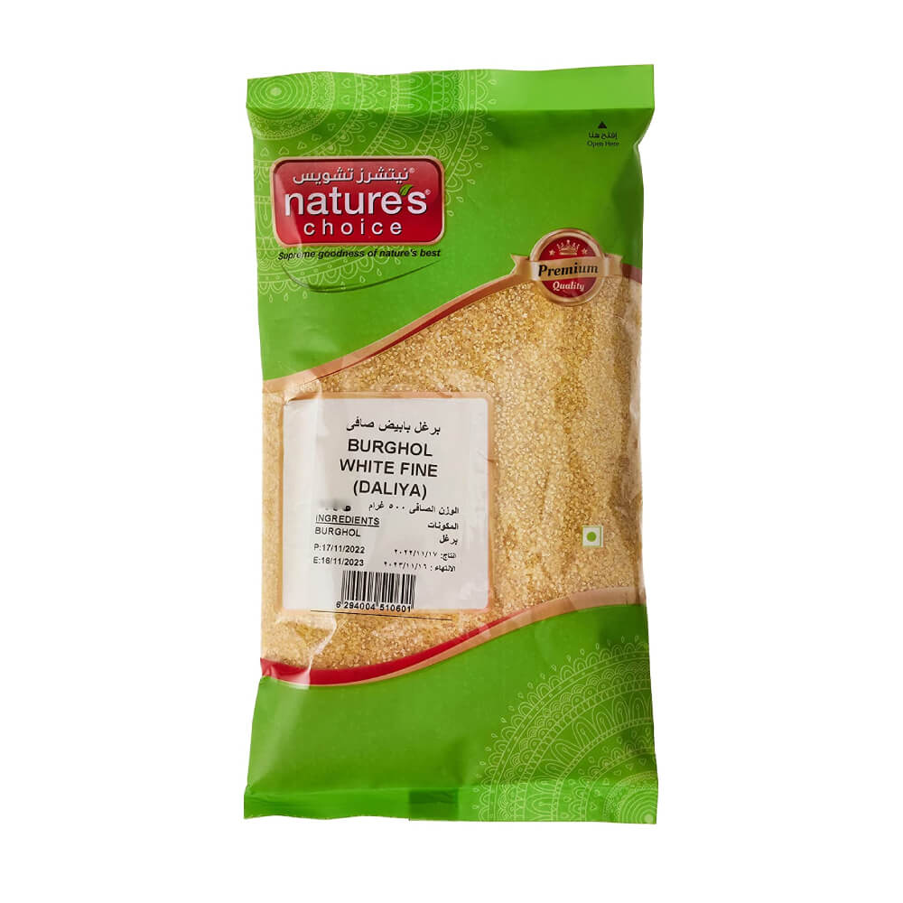 Natures Choice Burghol (Daliya) White Fine 1Kg