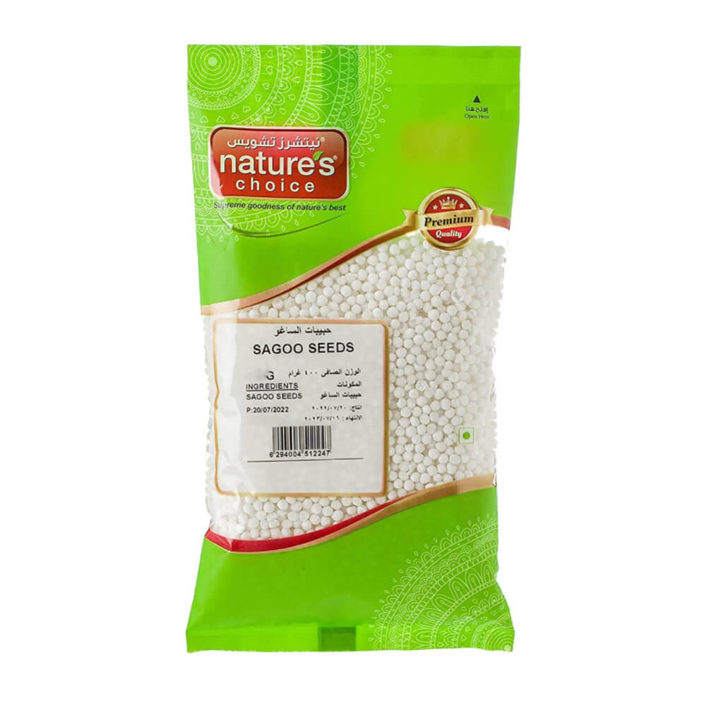 Natures Choice Sagoo Seeds 1Kg