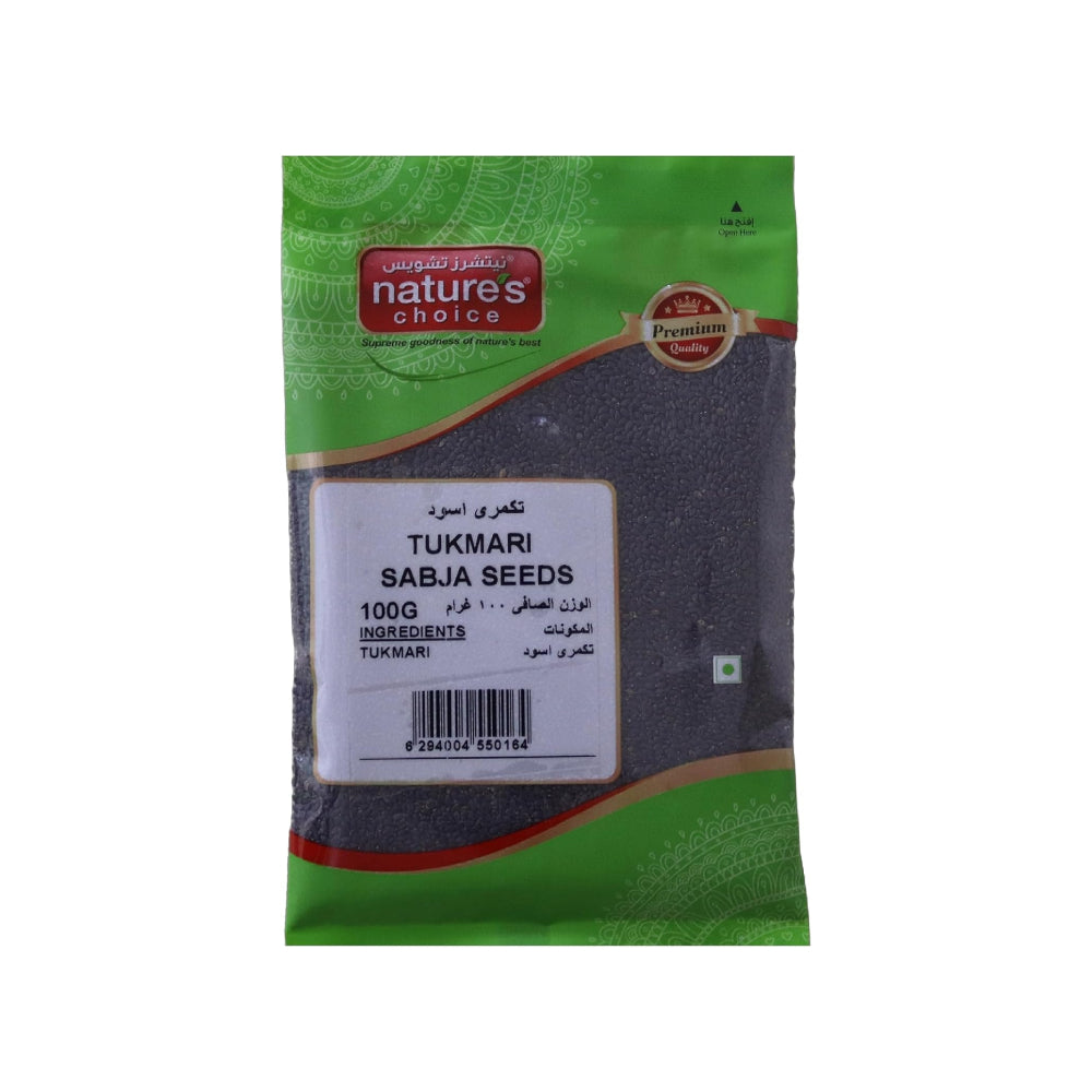 Natures Choice Tukmari Black (Sabja Seeds) 100gm