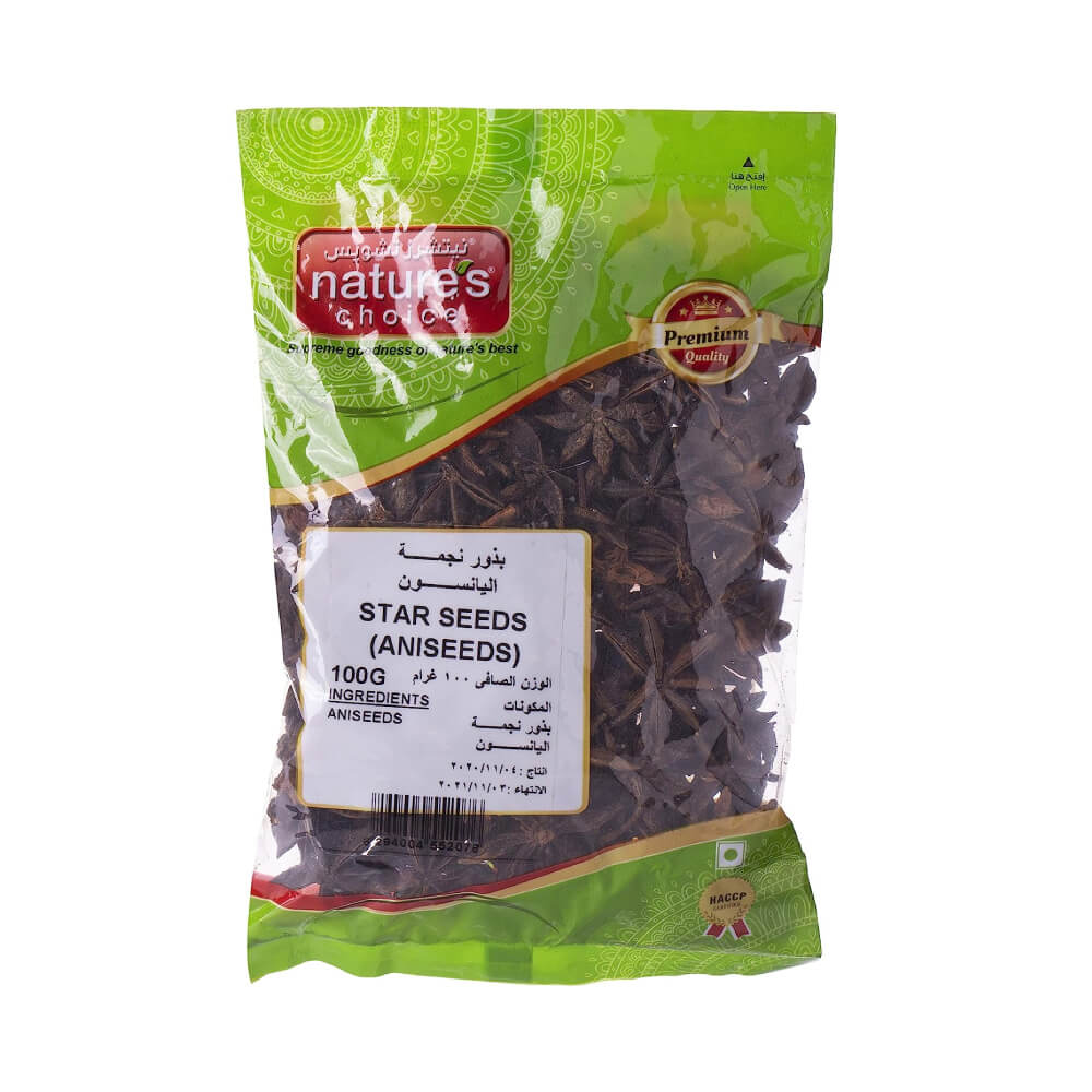 Natures Choice Star Seeds (Aniseeds) 100gm