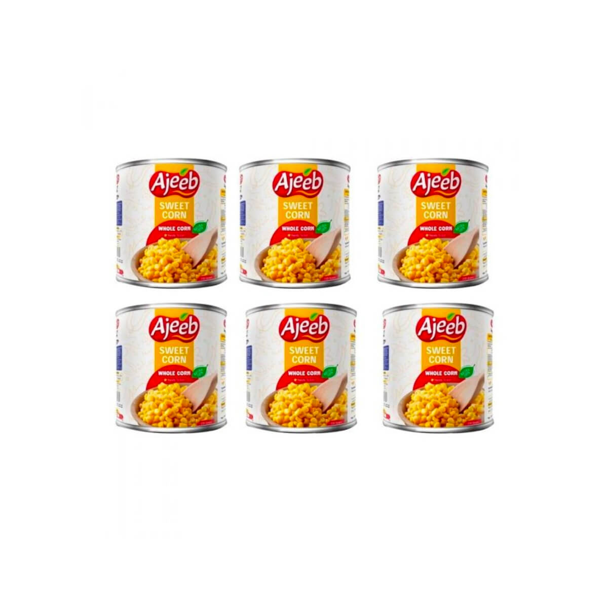 Aljeeb Ajeeb Whole Sweet Corn 6x200g – The Fresh Market