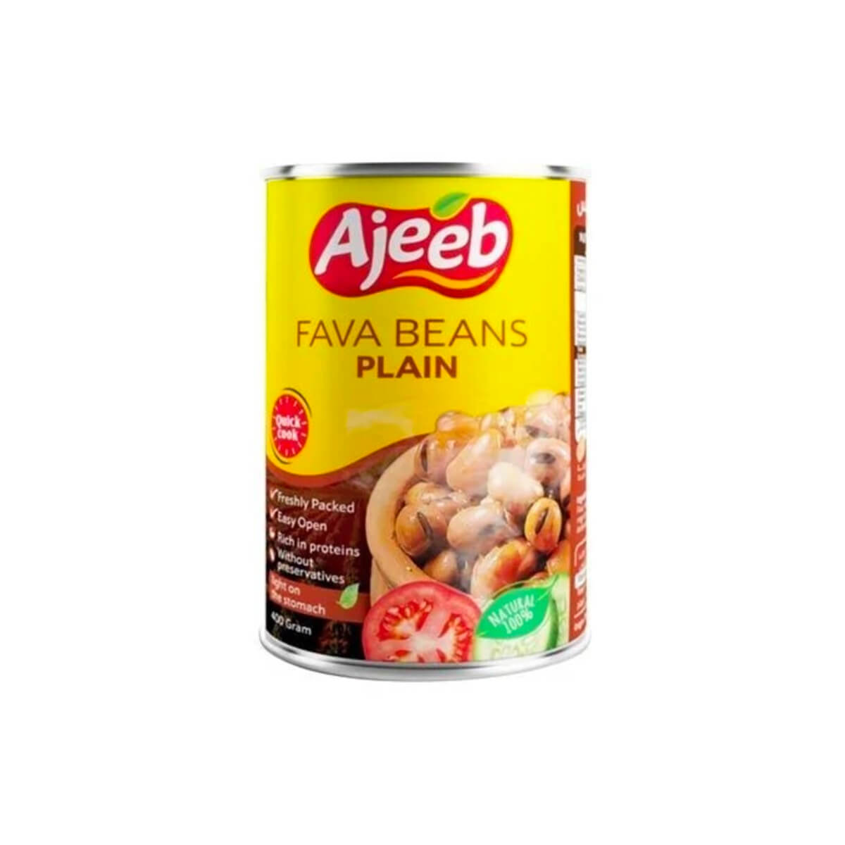 Ajeeb Plain Fava Beans 400g – The Fresh Market