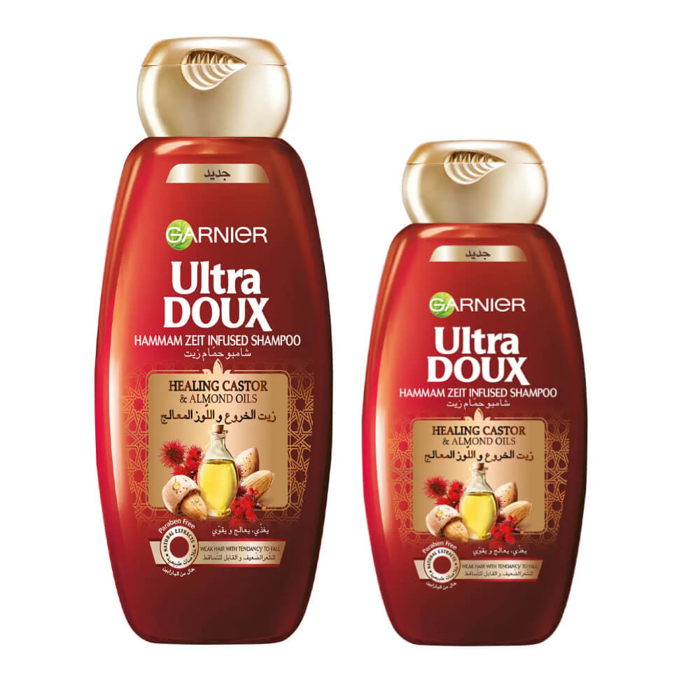 Garnier Shampoo Castor 600 Ml + 400 Ml