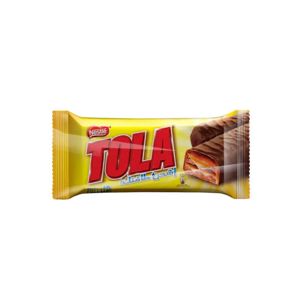 Nestle Tola Bites Crispy Wafer Covered with Caramel and Milk Chocolate 8gm