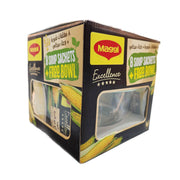 Maggi Soup Chicken with Corn 8x47gm + Bowl