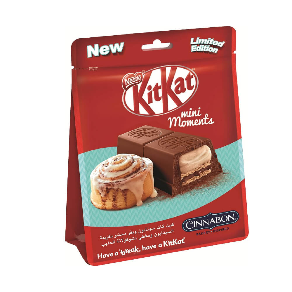 Kitkat Mini Moment Cinnabon Chocolate 119gm
