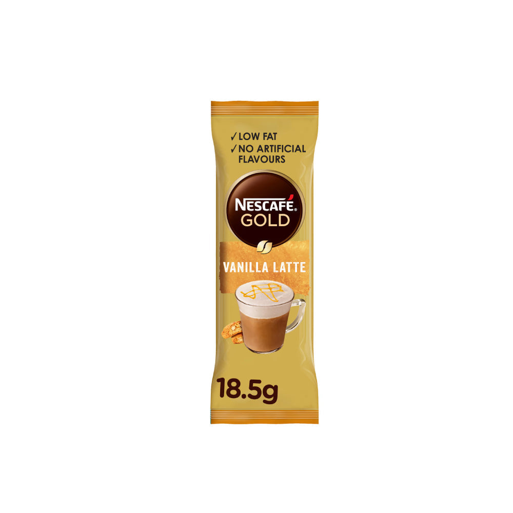 Nescafe Gold Cappuccino Vanilla Latte Coffee 18.5gm