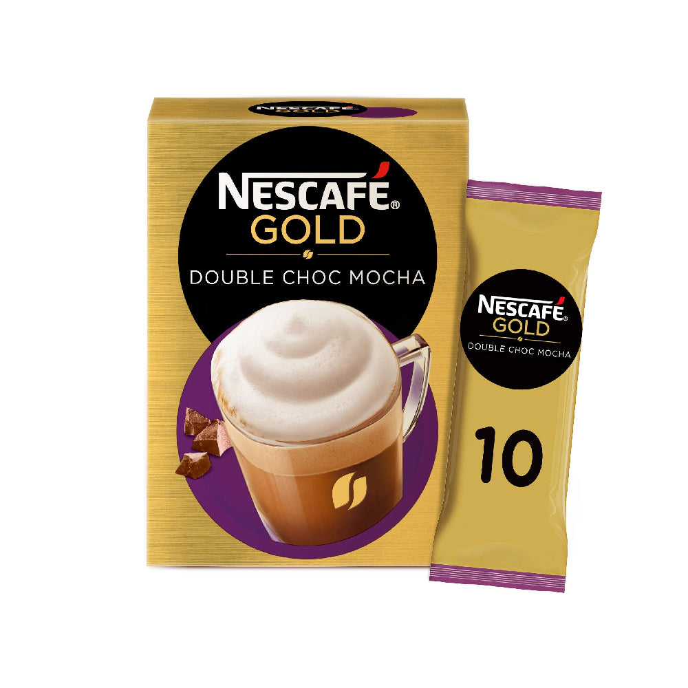 Nescafe Gold Double Choco Mocha Coffee 23Gx10s