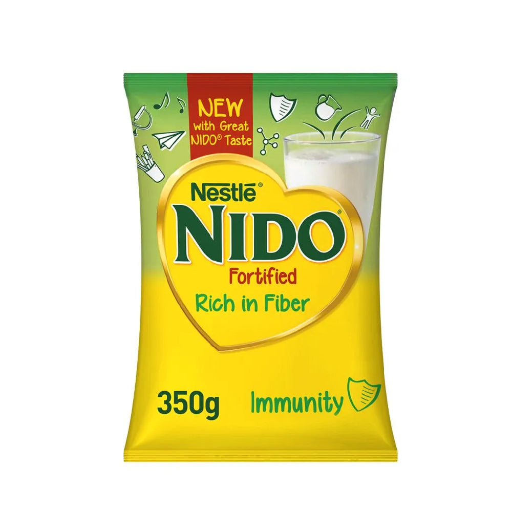 Nido Fortified Milk Powder Pouch 350gm