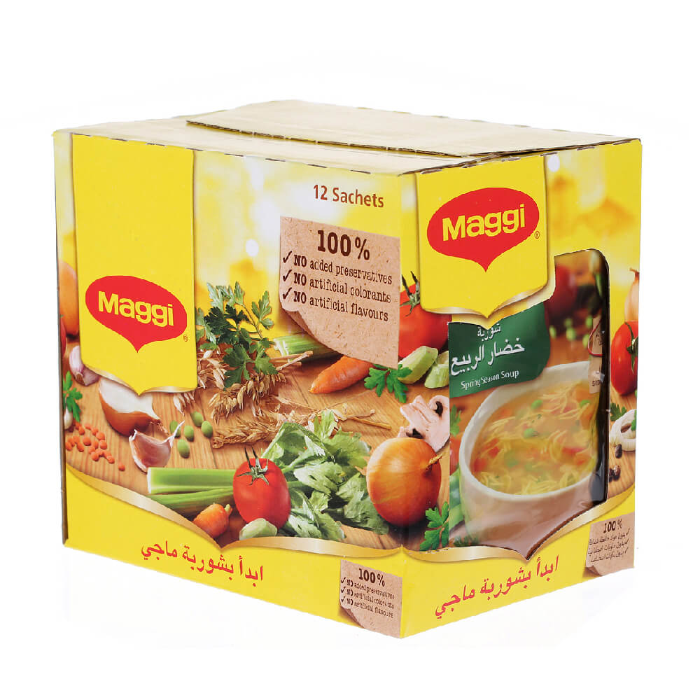 Maggi Soup Spring Season 12x59gm