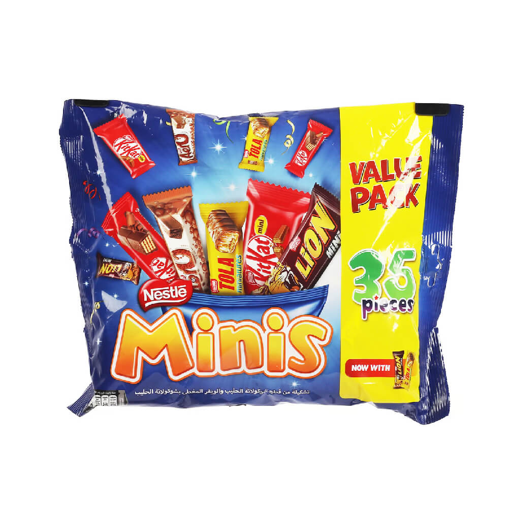 Nestle Mini Mix Chocolate Bag 420gm Value Pack
