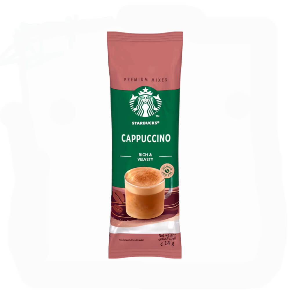Starbucks Cappuccino Rich & Velvet Coffee Mix 14gm
