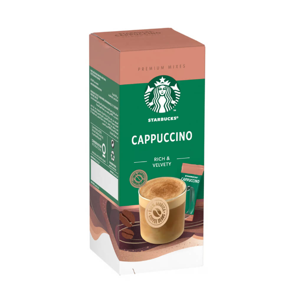 Starbucks Cappuccino Rich & Velvety Instant Coffee Mix 5x14gm