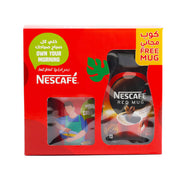 Nescafe Red Mug Coffee 190gm + Free Mug