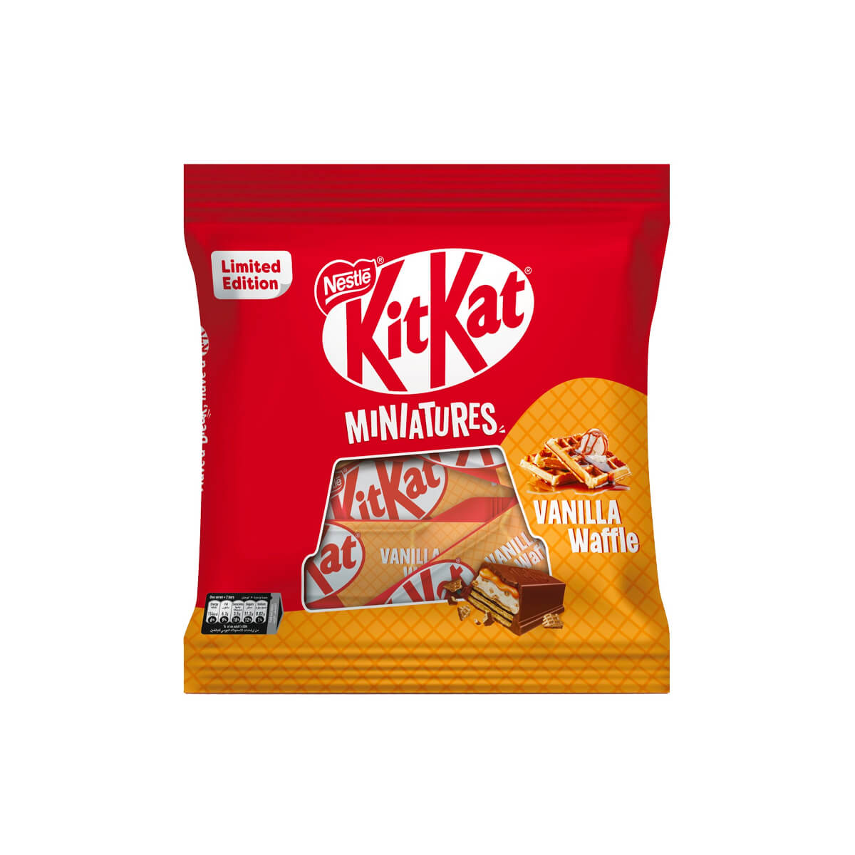 Kitkat Miniature Vanilla Waffle Chocolate Wafer 110g