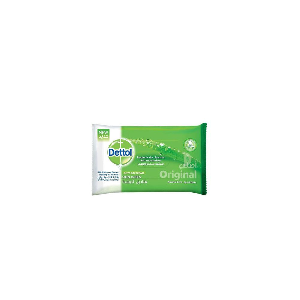 Dettol Anti Bacterial Wipes Fresh 40s