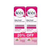 Veet Hair Removal Cream Normal 100mlx2 @ 20%Off