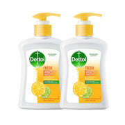 Dettol Fresh Anti-Bacterial Liquid Hand Wash Citrus & Orange Blossom 2x200Ml