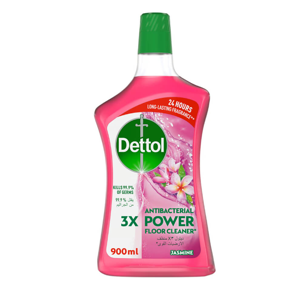 Dettol Antibacterial Power Floor Cleaner Jasmine 900ml