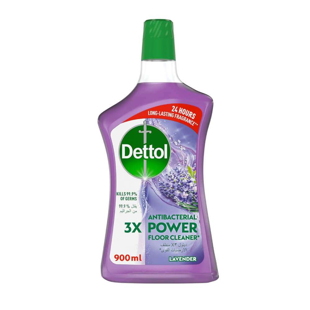 Dettol Antibacterial Power Floor Cleaner Lavender 900ml