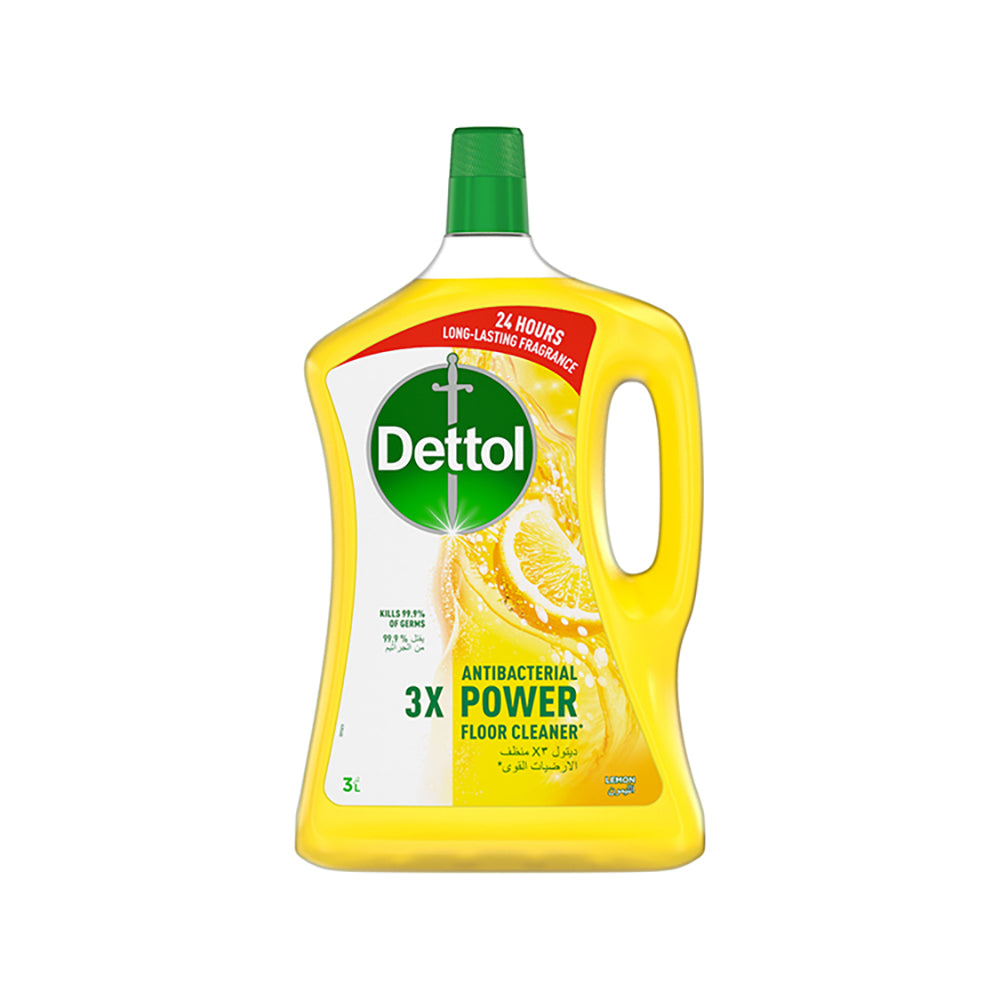 Dettol Anti Bacterial Floor Cleaner Lemon 3L