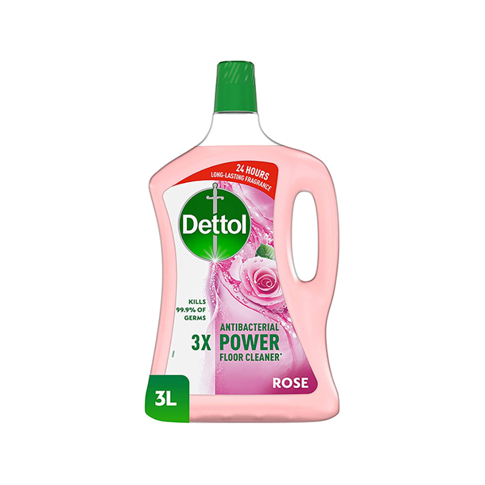 Dettol Anti Bacterial Floor Cleaner Rose 3L