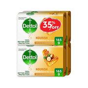 Dettol Bar Soap Honey @35% Off 120Gx4