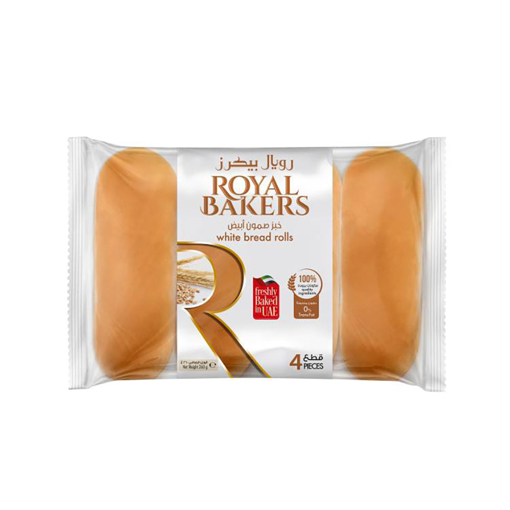 Royal Bakers Rolls SL Plain 4s