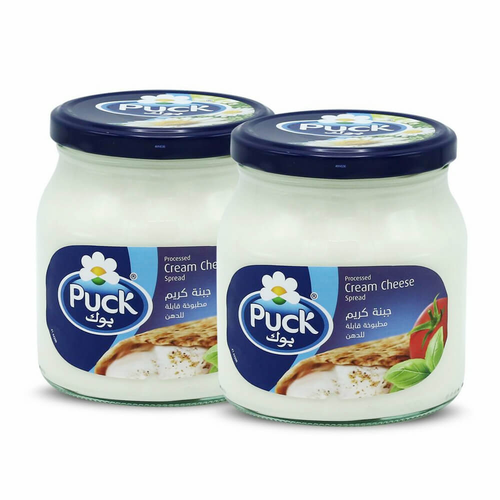 Puck Cream Cheese Jar 2X500Gm