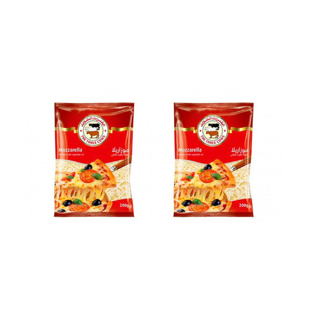 The Three Cow Shredded 2X200Gm