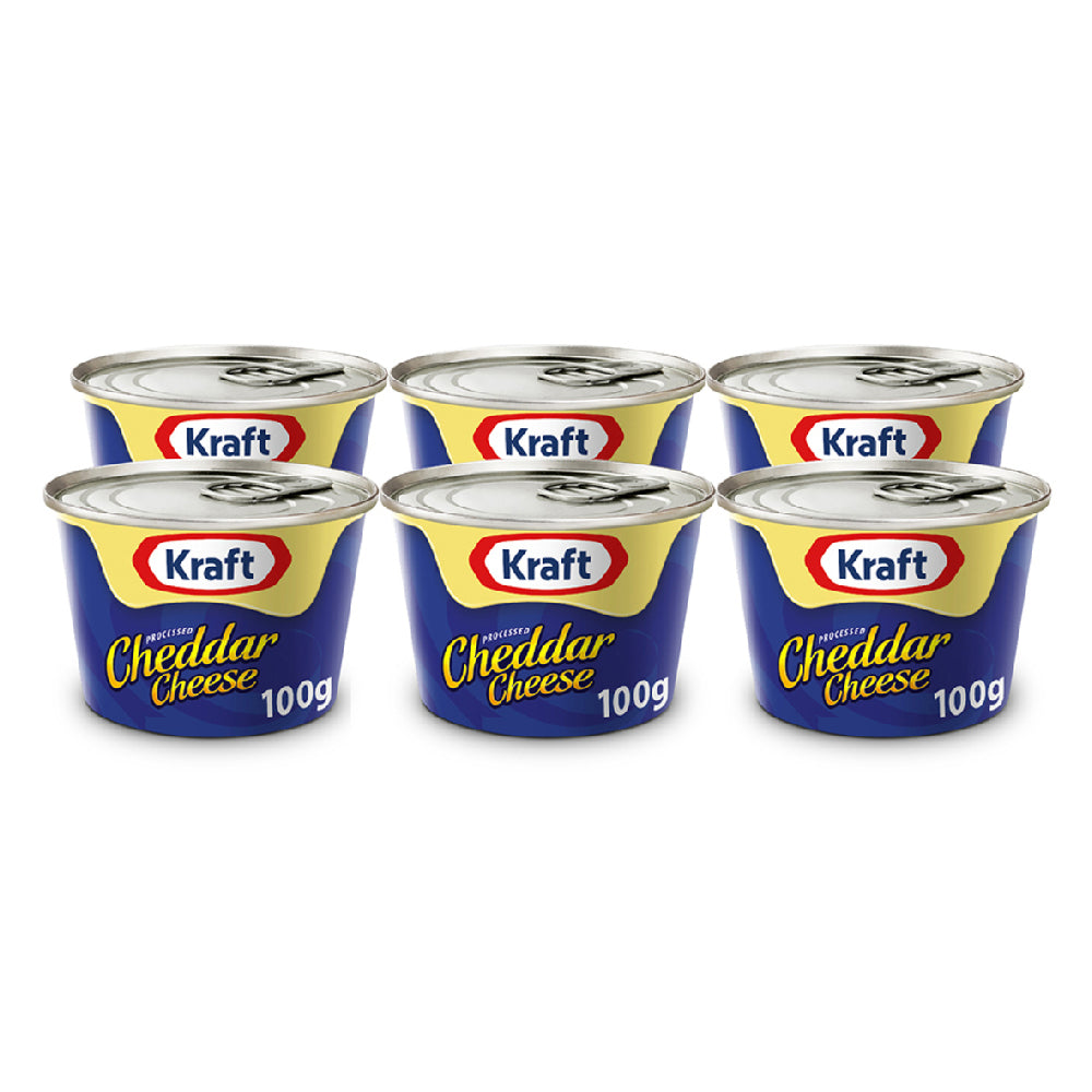 Kraft Cheddar Cheese Can 100Gm 5+1