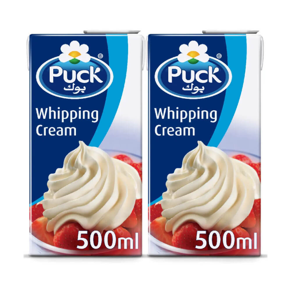 Puck Whipping Cream 2x500ml