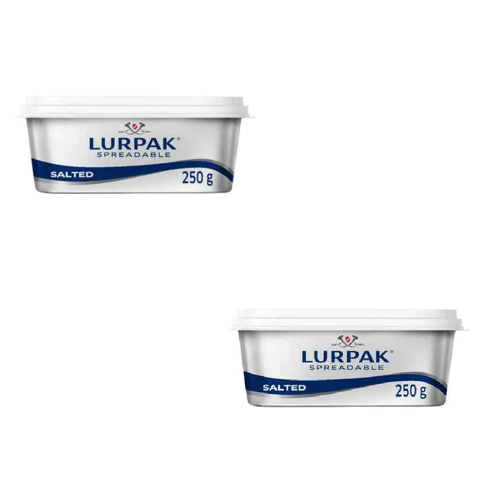 Lurpak Spreadable Salted 2x250gm