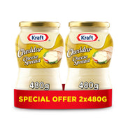 Kraft Cheddar Cheese Spread Original 2x480g