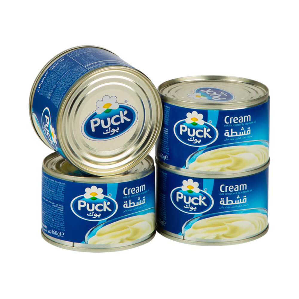 Puck Sterilized Cream 4x160Gm