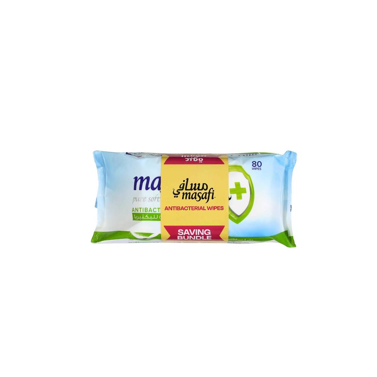Masafi Antibacterial Wipes Special Offer 80 Wipes