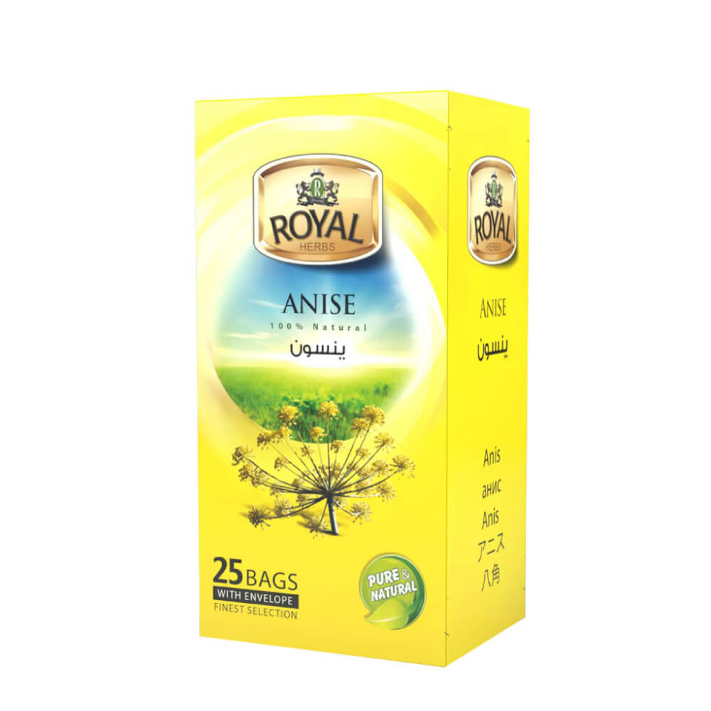 Royal Herbs Anise Tea Bags 25s