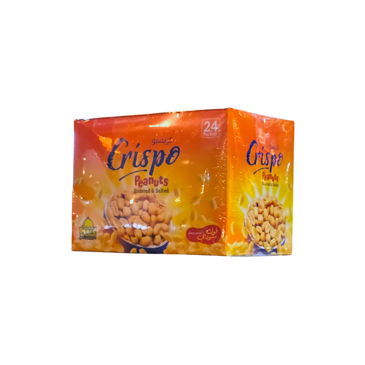 Crispo Roasted & Salted Peanuts 24x13g